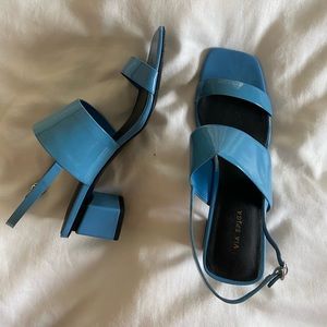 Via Spiga sky blue sandals